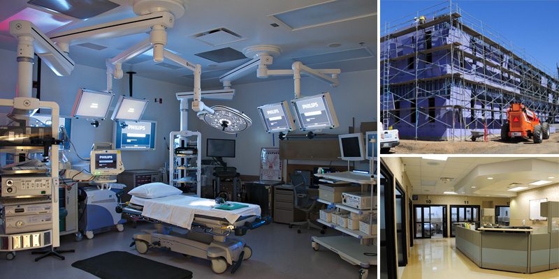 healthcare construction projects